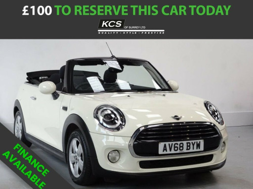 MINI Convertible  1.5 Cooper Convertible 2dr Petrol Manual Euro 6 (s