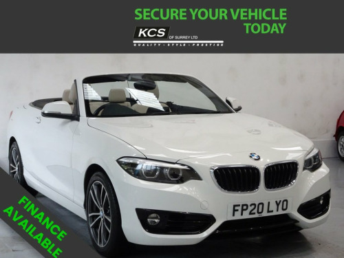 BMW 2 Series  1.5 218i GPF Sport Convertible 2dr Petrol Manual E 