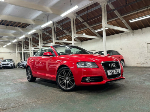 Audi A3 Cabriolet  2.0 TDI S line S Tronic Euro 5 (s/s) 2dr 