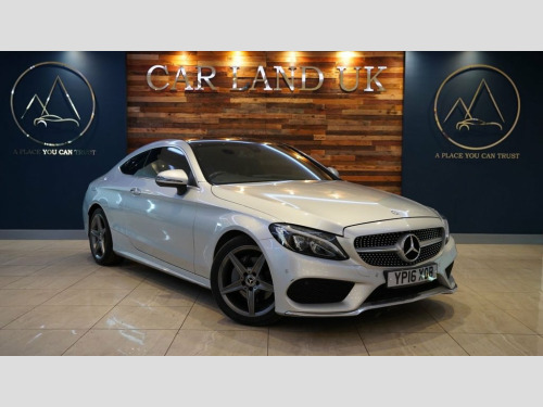 Mercedes-Benz C-Class  2.1 C220d AMG Line (Premium) Coupe 2dr Diesel G-Tr