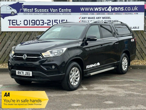 Ssangyong Musso  2.2D [181PS] RHINO 4WD D/CAB AUTO [A/C][FMDSH]