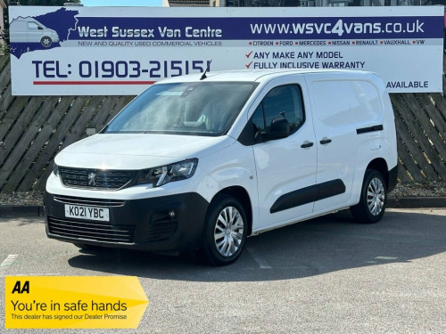 Peugeot Partner  1.5 BlueHDi(100 bhp) 950 Professional LWB CREW-VAN