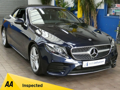 Mercedes-Benz E-Class E300 2.0 E300 AMG Line (Premium Plus) Cabriolet 2dr Pet