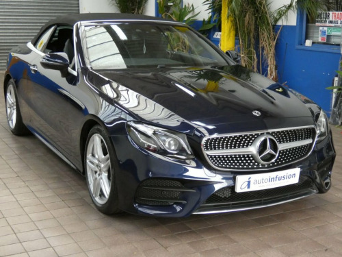 Mercedes-Benz E-Class E300 2.0 E300 AMG Line (Premium Plus) Cabriolet 2dr Pet