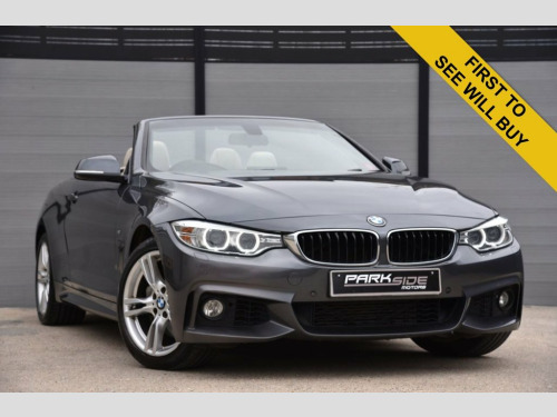 BMW 4 Series  3.0 435d M Sport Convertible 2dr Diesel Auto xDriv