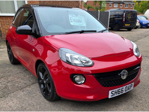 Vauxhall ADAM  1.2i ecoFLEX ENERGISED Hatchback 3dr Petrol Manual
