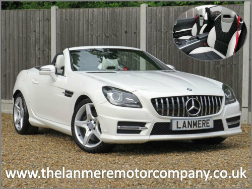 Mercedes-Benz SLK SLK250 SLK 250 CDI AMG Sport Roadster 7G Automatic * TWO TONE QUILTED LEATHER + AI