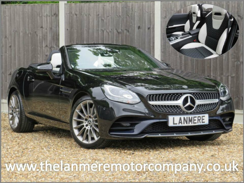 Mercedes-Benz SLC SLC180 SLC 180 AMG Line Roadster 9G Automatic * QUILTED LEATHER + AIR SCARF + 1 LA