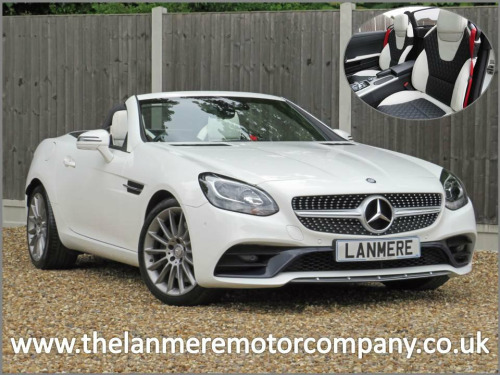 Mercedes-Benz SLC SLC200 SLC 200 AMG Line Roadster 9G Automatic * QUILTED TWO TONE HEATED NAPPA LEAT