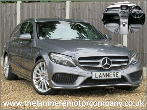 Mercedes-Benz C-Class C200 C200d AMG Line Bluetec Estate 7G Automatic * HEATED SEATS + 19 inch ALLOYS 