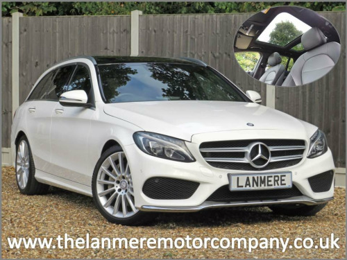 Mercedes-Benz C-Class C250 C250d AMG Line Premium Plus Estate 7G Automatic * PAN ROOF + 19 inch ALLOYS