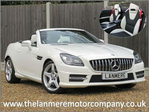 Mercedes-Benz SLK SLK250 SLK 250 CDI AMG Sport Roadster 7G Automatic * TWO TONE QUILTED LEATHER + PA