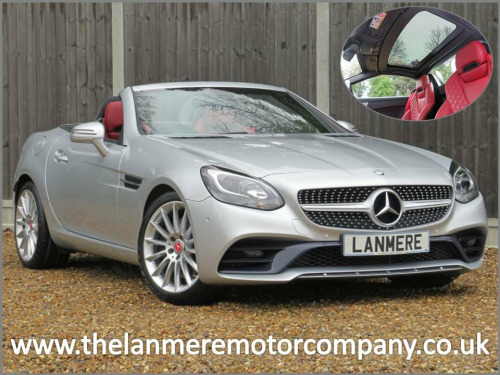 Mercedes-Benz SLC SLC250d SLC 250d AMG Line 9G Automatic * QUILTED BENGAL RED LEATHER + PAN ROOF + AI