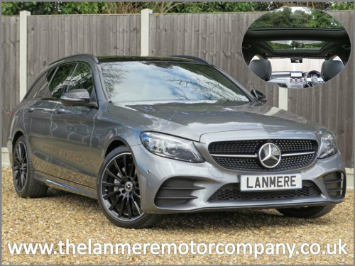 Mercedes-Benz C-Class C200 C200 AMG Line Night Edition Premium Plus MHEV Estate 9G * PAN ROOF + BIG SP