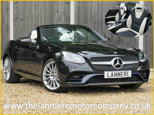 Mercedes-Benz SLC SLC200 SLC 200 AMG Line Roadster 9G Automatic * TWO TONE QUILTED LEATHER + PAN ROO