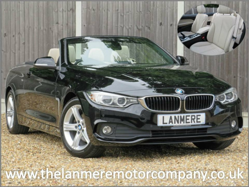 BMW 4 Series 420 420d SE Convertible Automatic * SAT NAV + OYSTER LEATHER + HEATED SEATS + J