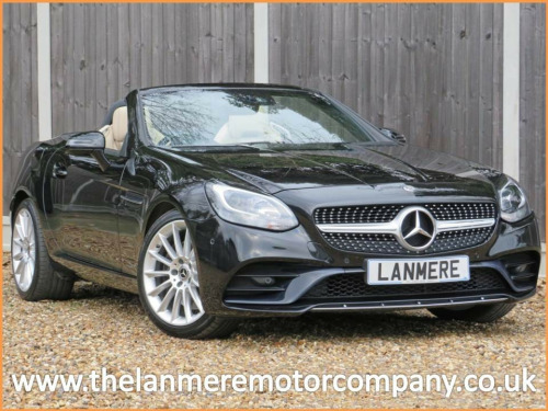Mercedes-Benz SLC SLC200 SLC 200 AMG Line Roadster 9G Automatic * SAHARA BEIGE LEATHER + AIR SCARF + 