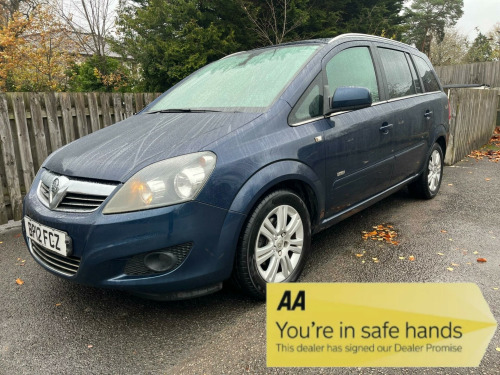 Vauxhall Zafira  1.6 16V Design Euro 5 5dr (SNav)