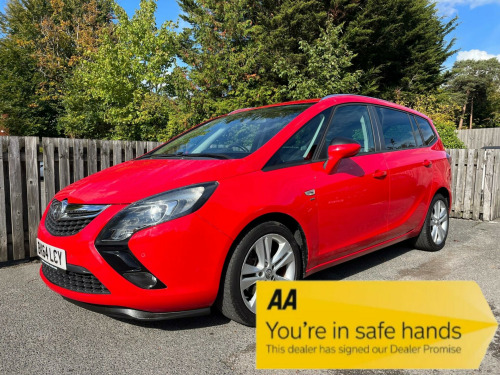 Vauxhall Zafira Tourer  1.4T 16V SRi Euro 5 5dr