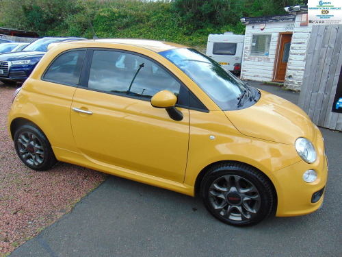 Fiat 500  1.2 500 1.2 69hp S * ONLY 34013 MILES * 8 SERVICE STAMPS * MOT AUGUST 2026 
