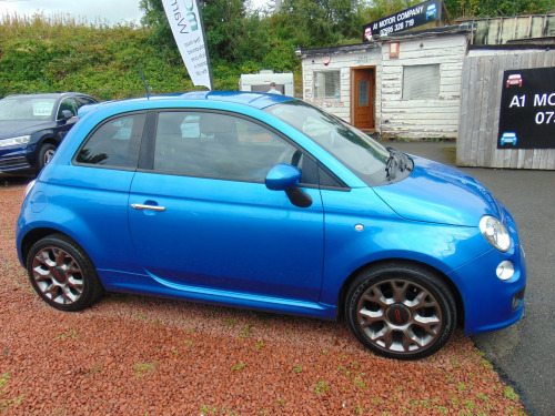 Fiat 500  1.2 500 1.2 69hp S * MOT SEPTEMBER 2026 * Â£35 A YEAR ROAD TAX * FINANCE AV