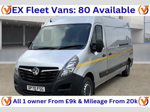 Vauxhall Movano  2.3 L3H2 F3500 135 BHP ** ONLY 22,862 MILES ** LOW