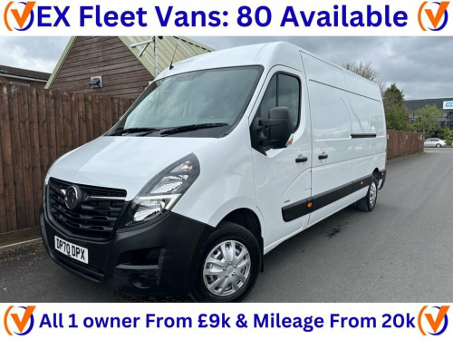 Vauxhall Movano  2.3 L3H2 F3500 135 BHP ** ONLY 49,251 MILES ** 1 O