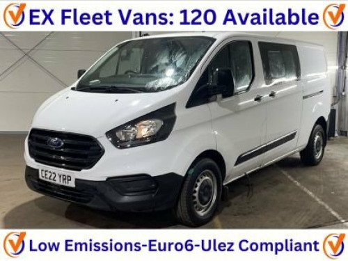 Ford Transit Custom  2.0 320 EcoBlue Leader Crew Van Double Cab L2 H1 *