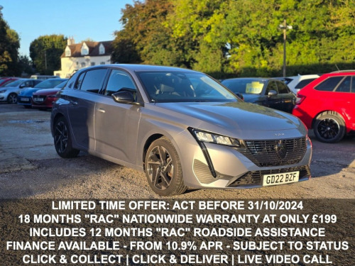 Peugeot 308  1.2 PURETECH S/S ALLURE PREMIUM 5d 129 BHP