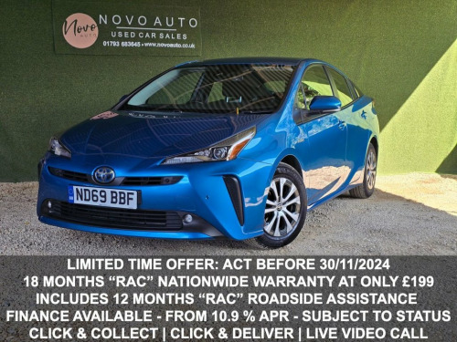 Toyota Prius  1.8 VVT-I BUSINESS EDITION PLUS 5d 121 BHP