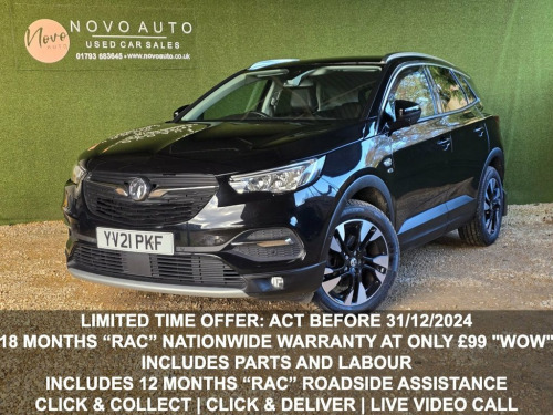 Vauxhall Grandland X  1.2 Turbo Griffin Edition SUV 5dr Petrol Auto Euro