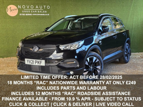 Vauxhall Grandland X  1.2 Turbo Griffin Edition SUV 5dr Petrol Auto Euro