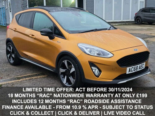 Ford Fiesta  1.0T EcoBoost Active B&O Play Hatchback 5dr Petrol