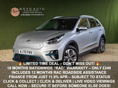 Kia Niro  64kWh 4 SUV 5dr Electric Auto (201 bhp)