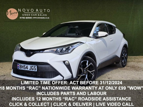 Toyota C-HR  2.0 VVT-h Design SUV 5dr Petrol Hybrid CVT Euro 6 