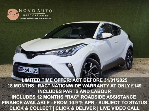 Toyota C-HR  2.0 VVT-h Design SUV 5dr Petrol Hybrid CVT Euro 6 