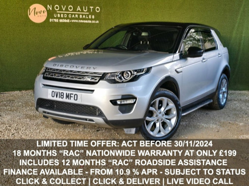 Land Rover Discovery Sport  2.0 TD4 HSE SUV 5dr Diesel Auto 4WD Euro 6 (s/s) (