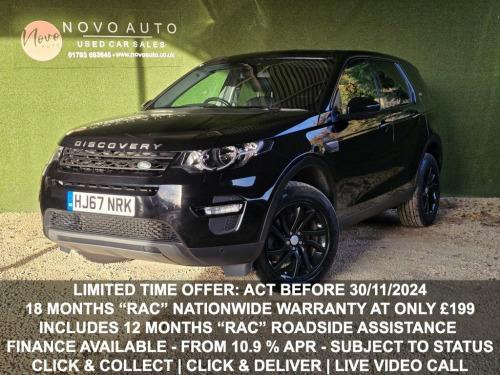 Land Rover Discovery Sport  2.0 TD4 SE Tech SUV 5dr Diesel Auto 4WD Euro 6 (s/