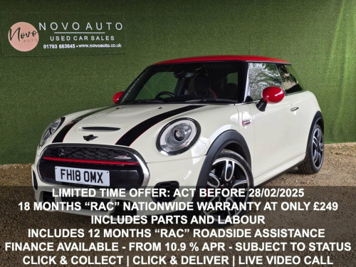 MINI Hatch  2.0 John Cooper Works Hatchback 3dr Petrol Auto 8 