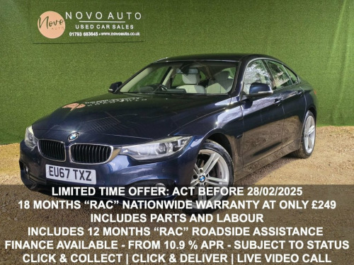 BMW 4 Series  2.0 420d SE Hatchback 5dr Diesel Auto Euro 6 (s/s)