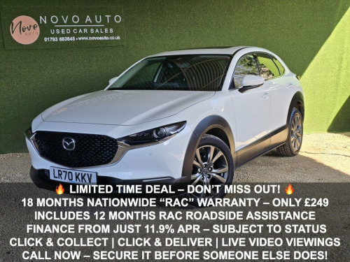 Mazda CX-30  2.0 SKYACTIV-X MHEV Sport Lux SUV 5dr Petrol Auto 