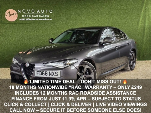 Alfa Romeo Giulia  2.0T Veloce Saloon 4dr Petrol Auto Euro 6 (s/s) (2