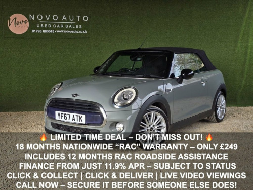 MINI Convertible  1.5 Cooper Convertible 2dr Petrol Manual Euro 6 (s