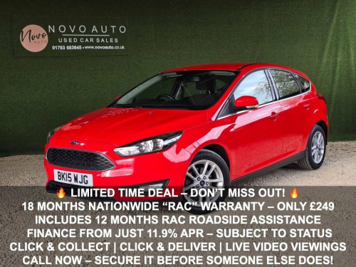 Ford Focus  1.0T EcoBoost Zetec Hatchback 5dr Petrol Manual Eu