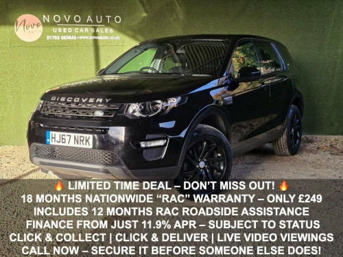 Land Rover Discovery Sport  2.0 TD4 SE Tech SUV 5dr Diesel Auto 4WD Euro 6 (s/