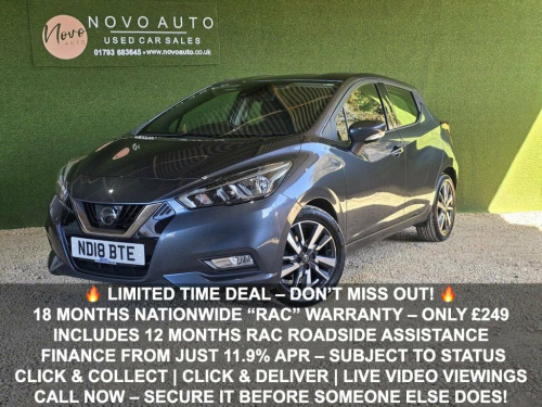 Nissan Micra  0.9 IG-T Acenta Hatchback 5dr Petrol Manual Euro 6