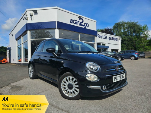Fiat 500  1.2 LOUNGE 3d 69 BHP 5in Touchscreen Radio with Bl