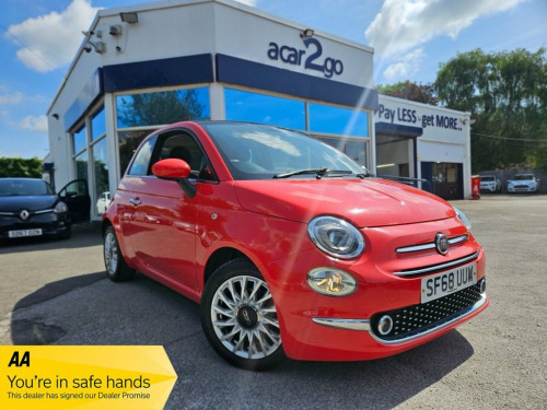 Fiat 500  1.2 Lounge Hatchback 3dr Petrol Manual Euro 6 (s/s
