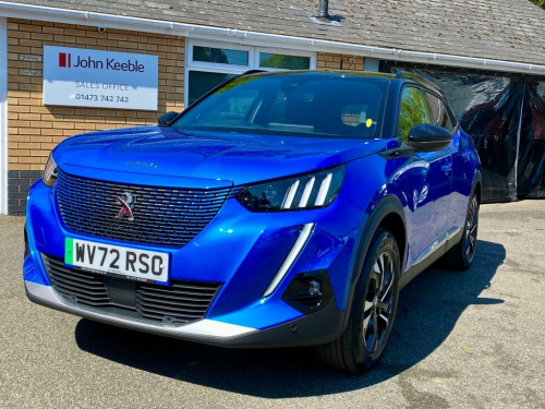 Peugeot 2008  50kWh GT SUV 5dr Electric Auto (7kW Charger) (136 