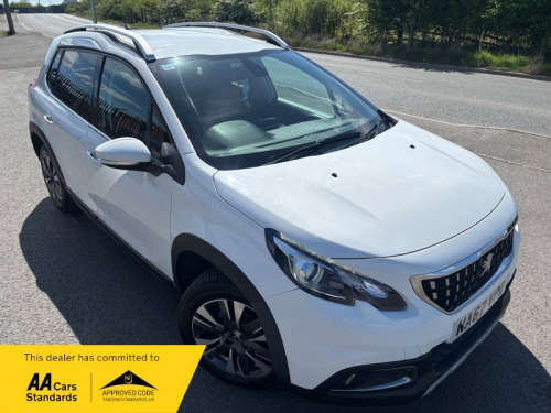 Peugeot 2008 Crossover 1.2 PURE TECH ALLURE ONE OWNER FSH FINANCE NO DEPOSIT SAT NAV BLUETOOTH CRU